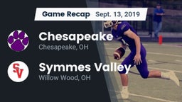 Recap: Chesapeake  vs. Symmes Valley  2019