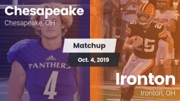 Matchup: Chesapeake High vs. Ironton  2019