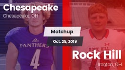 Matchup: Chesapeake High vs. Rock Hill  2019