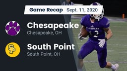 Recap: Chesapeake  vs. South Point  2020