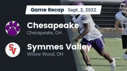 Recap: Chesapeake  vs. Symmes Valley  2022