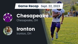 Recap: Chesapeake  vs. Ironton  2023