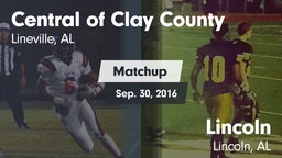Matchup: Central  vs. Lincoln  2016