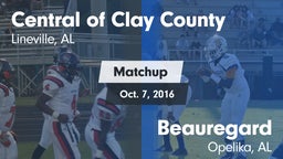 Matchup: Central  vs. Beauregard  2016