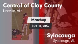 Matchup: Central  vs. Sylacauga  2016