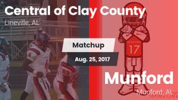 Matchup: Central  vs. Munford  2017