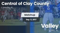Matchup: Central  vs. Valley  2017