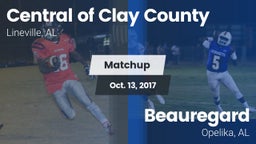 Matchup: Central  vs. Beauregard  2017