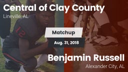 Matchup: Central  vs. Benjamin Russell  2018