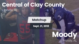 Matchup: Central  vs. Moody  2018