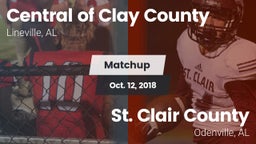 Matchup: Central  vs. St. Clair County  2018