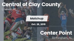 Matchup: Central  vs. Center Point  2018