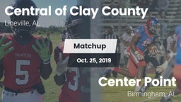 Matchup: Central  vs. Center Point  2019
