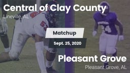 Matchup: Central  vs. Pleasant Grove  2020
