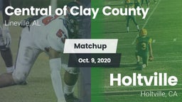 Matchup: Central  vs. Holtville  2020
