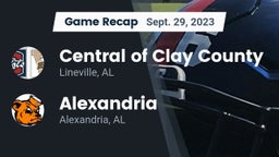 Recap: Central  of Clay County vs. Alexandria  2023