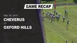 Recap: Cheverus  vs. Oxford Hills  2015
