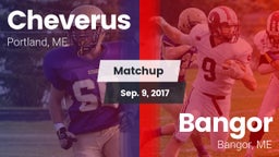 Matchup: Cheverus  vs. Bangor  2017