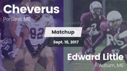 Matchup: Cheverus  vs. Edward Little  2017