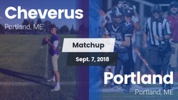 Matchup: Cheverus  vs. Portland  2018