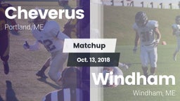 Matchup: Cheverus  vs. Windham  2018