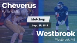 Matchup: Cheverus  vs. Westbrook  2019