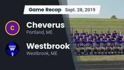 Recap: Cheverus  vs. Westbrook  2019