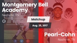 Matchup: Montgomery Bell vs. Pearl-Cohn  2017