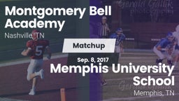 Matchup: Montgomery Bell vs. Memphis University School 2017