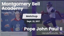 Matchup: Montgomery Bell vs. Pope John Paul II  2017