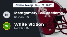 Recap: Montgomery Bell Academy vs. White Station  2017