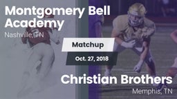 Matchup: Montgomery Bell vs. Christian Brothers  2018