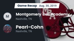 Recap: Montgomery Bell Academy vs. Pearl-Cohn  2019