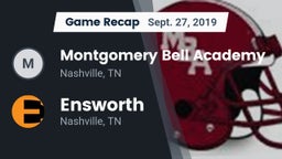 Recap: Montgomery Bell Academy vs. Ensworth  2019