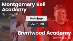 Matchup: Montgomery Bell vs. Brentwood Academy  2019