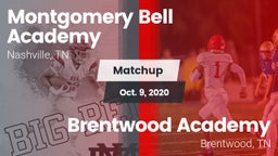 Matchup: Montgomery Bell vs. Brentwood Academy  2020
