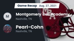 Recap: Montgomery Bell Academy vs. Pearl-Cohn  2021