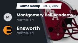 Recap: Montgomery Bell Academy vs. Ensworth  2022