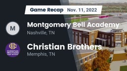 Recap: Montgomery Bell Academy vs. Christian Brothers  2022