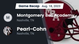 Recap: Montgomery Bell Academy vs. Pearl-Cohn  2023