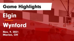Elgin  vs Wynford  Game Highlights - Nov. 9, 2021