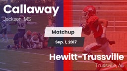 Matchup: Callaway  vs. Hewitt-Trussville  2017