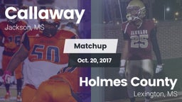 Matchup: Callaway  vs. Holmes County 2017