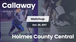 Matchup: Callaway  vs. Holmes County Central 2017