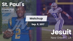 Matchup: St. Paul's High vs. Jesuit  2017