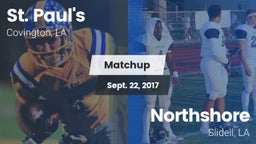 Matchup: St. Paul's High vs. Northshore  2017