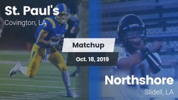 Matchup: St. Paul's High vs. Northshore  2019