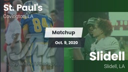 Matchup: St. Paul's High vs. Slidell  2020