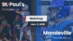 Matchup: St. Paul's High vs. Mandeville  2020