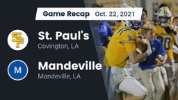 Recap: St. Paul's  vs. Mandeville  2021